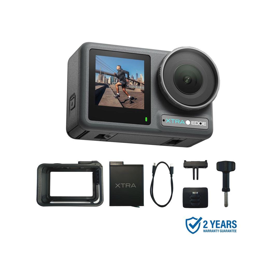 4K Action Camera with 1/1.3″ Sensor, Waterproof & Hyper Stabilization