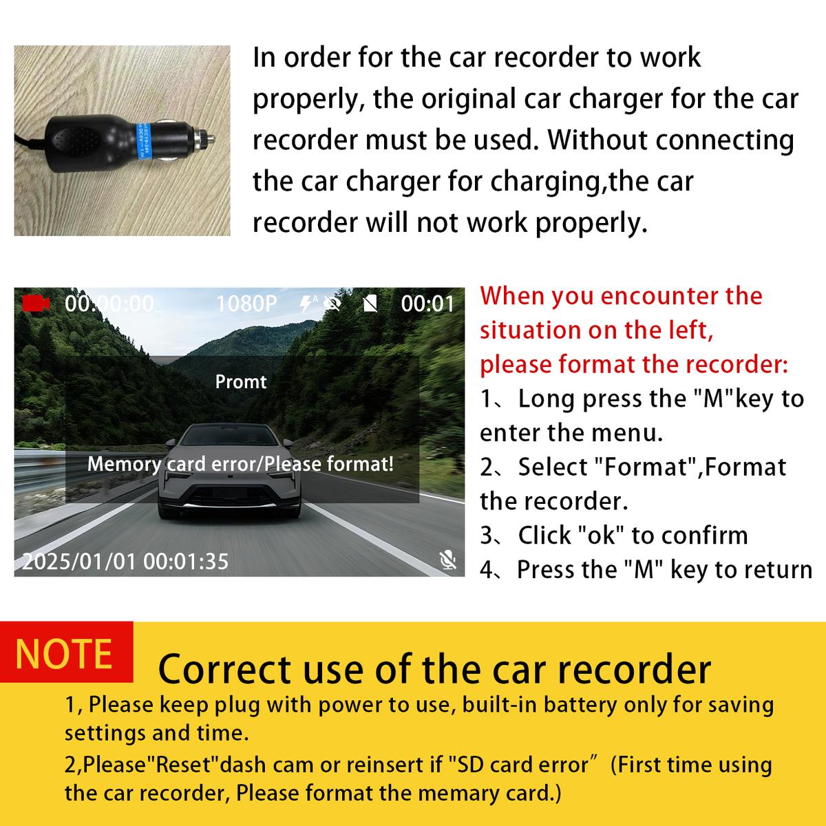 360° 4-Channel Dash Cam with GPS & WiFi