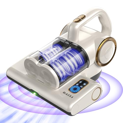 Mattress Vacuum Cleaner 16KPa with UV-C & Heat, HEPA Bed Vacuum (1000W)