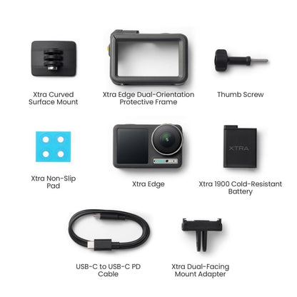 4K Action Camera with 1/1.3″ Sensor, Waterproof & Hyper Stabilization