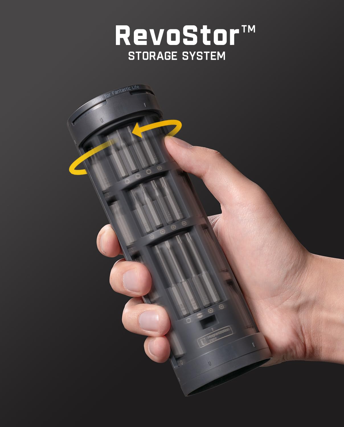 Ultra Mini Electric Screwdriver Set, Cordless Precision Screwdriver 0.6Nm, 50 Magnetic Bits, 5/32'' Hex for Electronics Repair